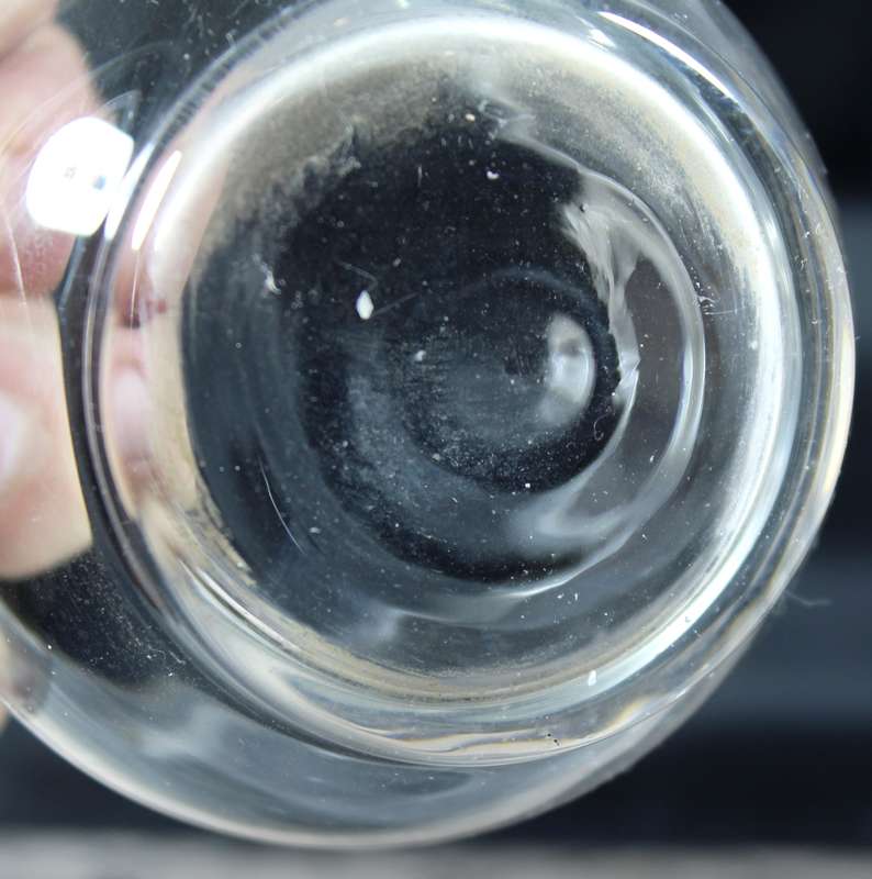 Small glass vase