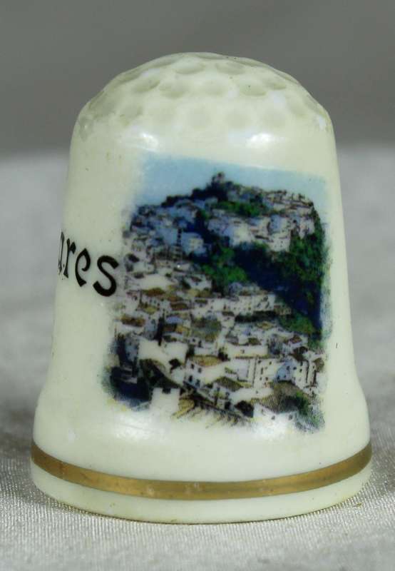 Bone China thimble - Casares