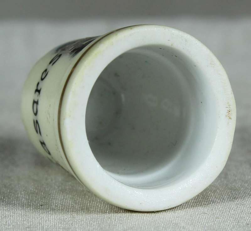 Bone China thimble - Casares