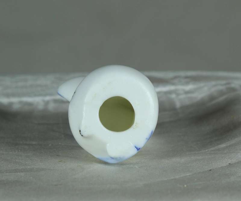 Small blue and white mouse