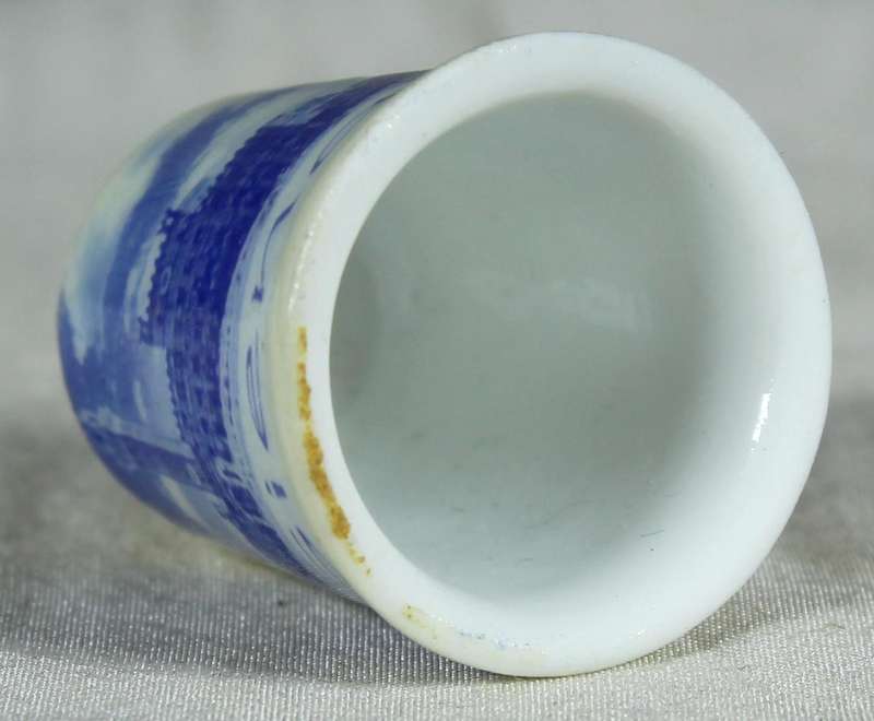 Bone China thimble - Siena