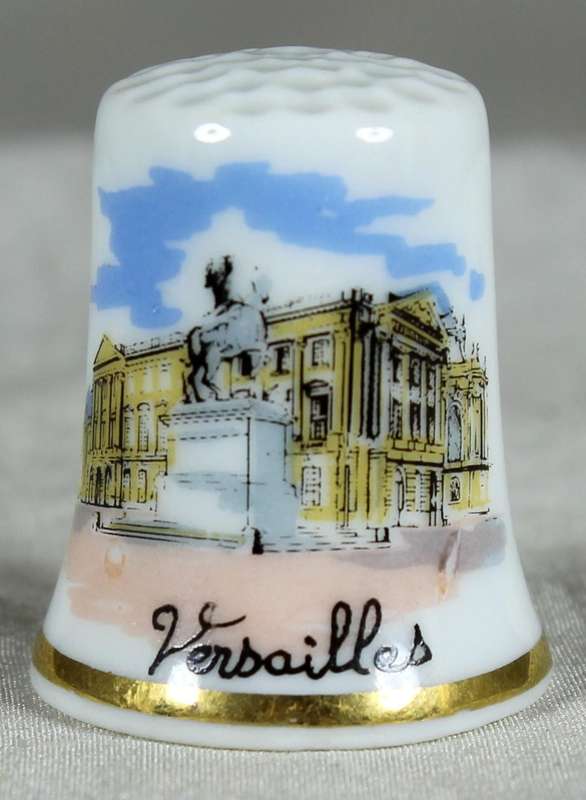 Bone China thimble - Versailles