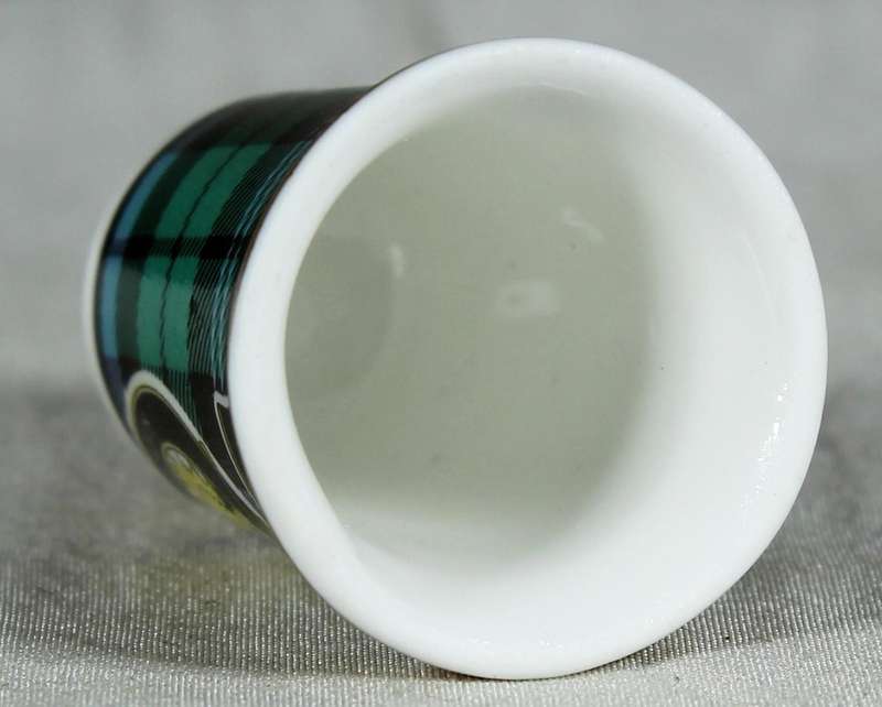 Bone China thimble - Campbell