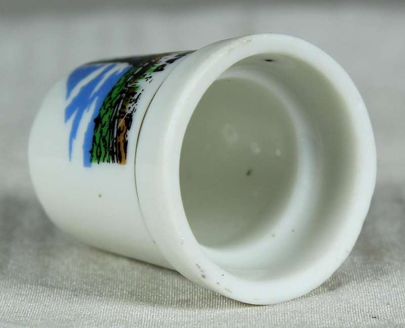 Bone China thimble - Paris