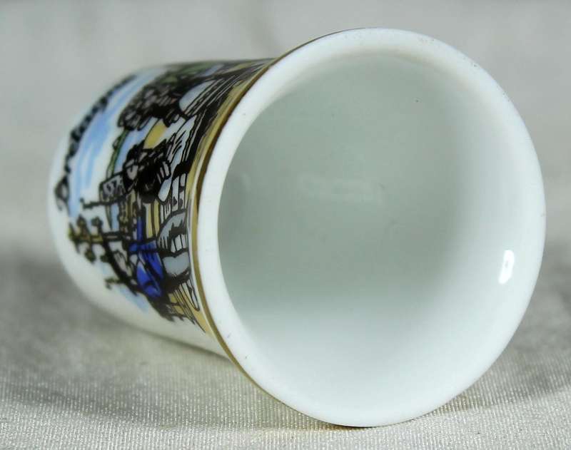 Bone China thimble - Bretagne