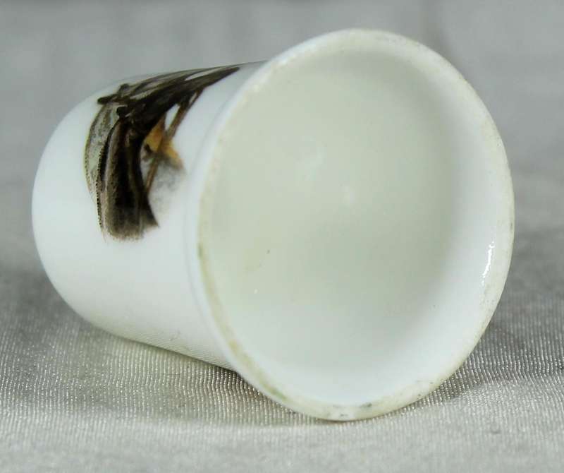 Bone China thimble - Horses