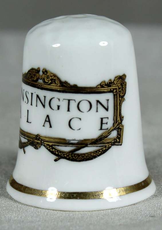 Bone China thimble - Kensington Palace