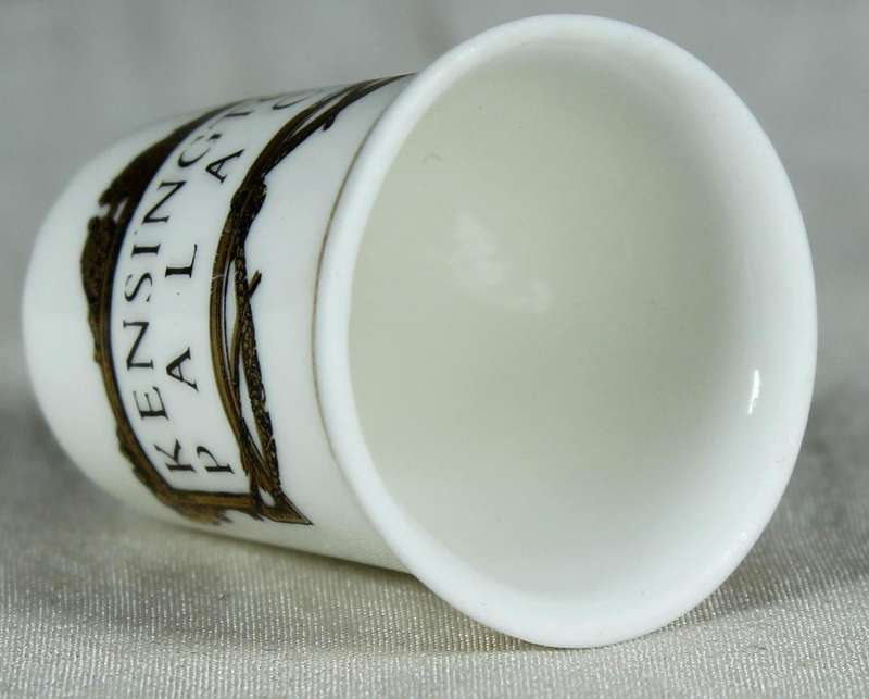 Bone China thimble - Kensington Palace