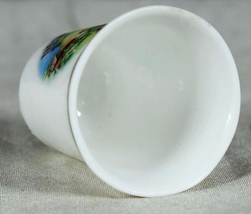 Bone China thimble - New Forest