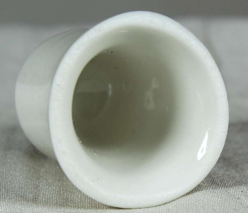 Bone China thimble - Rome