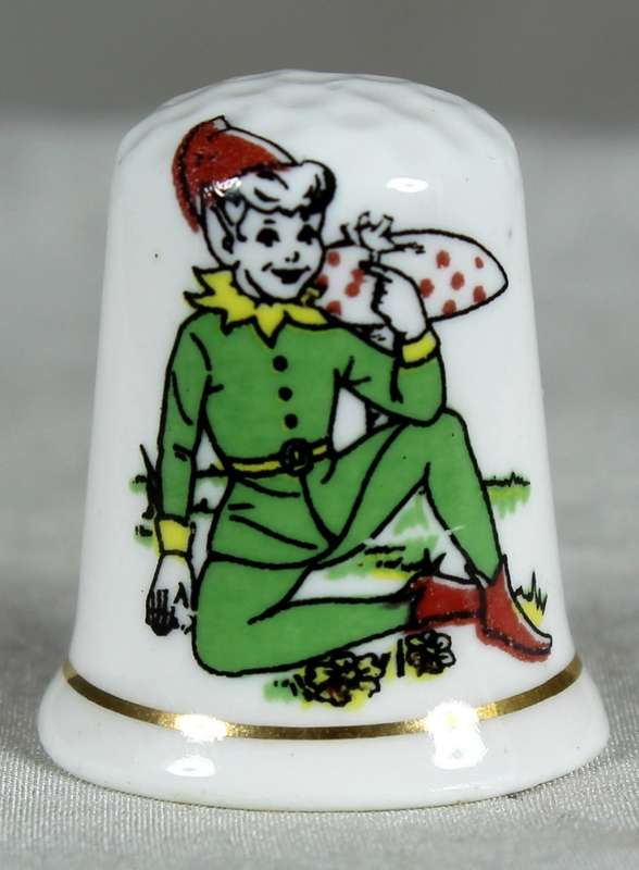 Bone China thimble - Cornwall