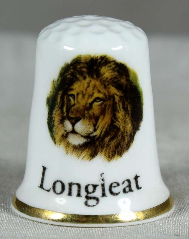Bone China thimble - Longleat