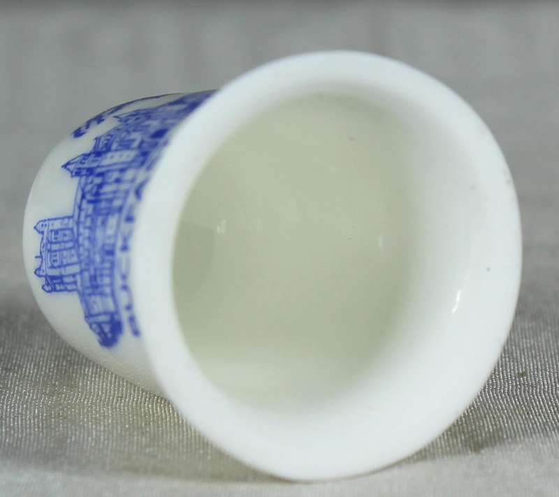 Bone China thimble - Buckfast Abbey