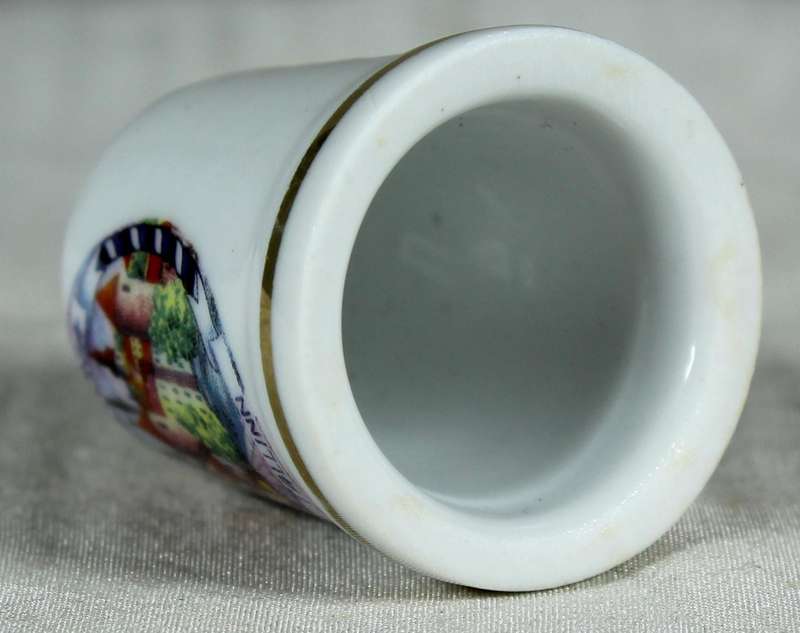 Bone China thimble - Tallinn