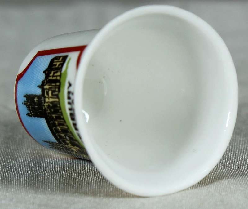 Bone China thimble - Canterbury Cathedral