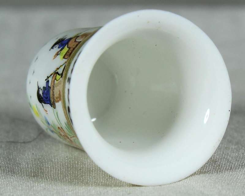 Bone China thimble - Paimpol
