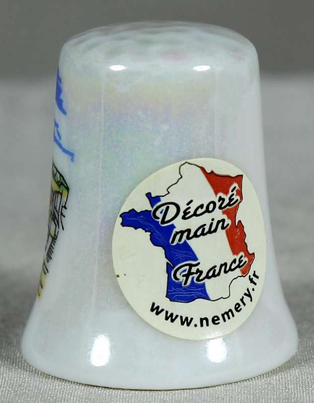 Bone China thimble - Concarneau