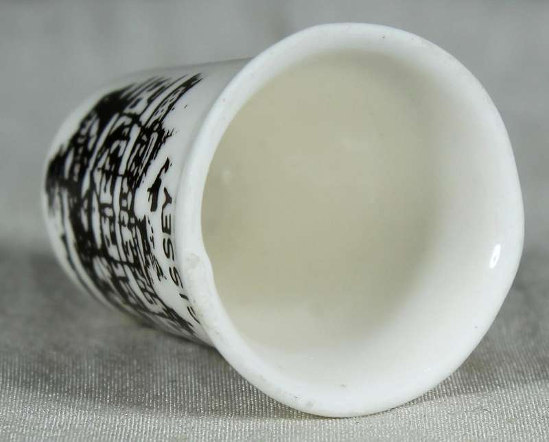 Bone China thimble - Mevagissey