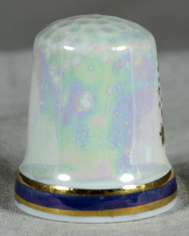 Bone China thimble - Las Vegas