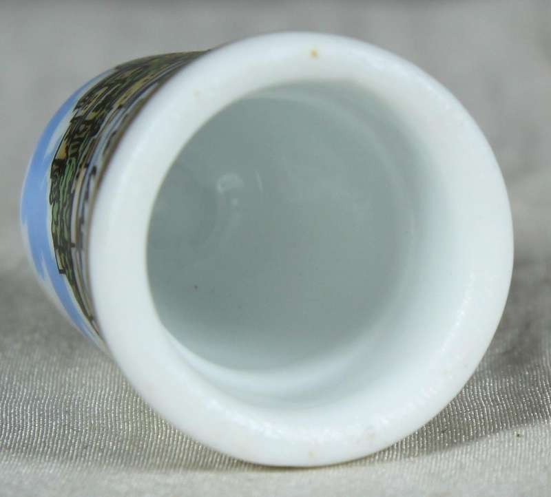 Bone China thimble - Le Mont St Michel
