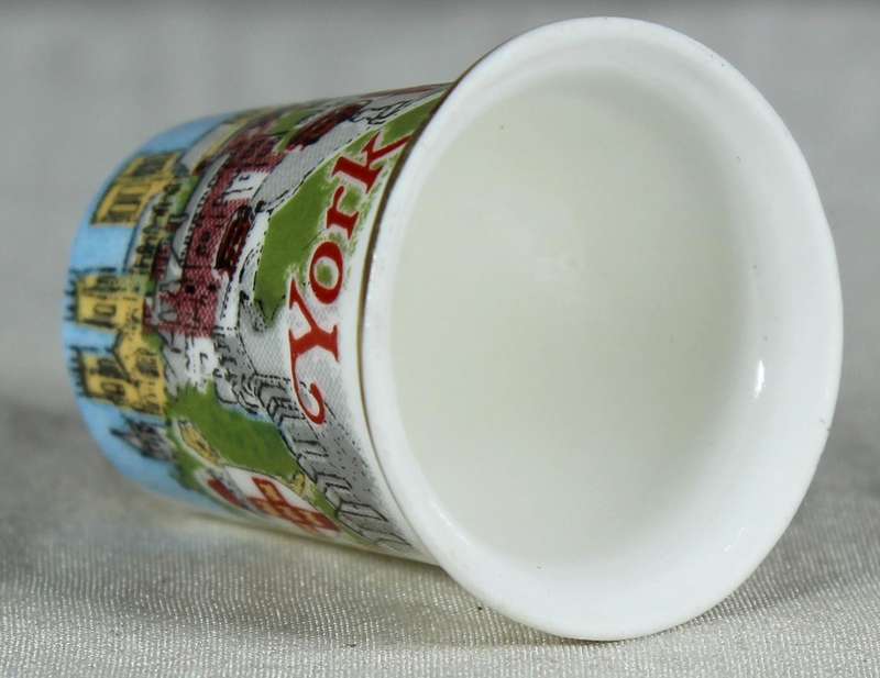 Bone China thimble - York