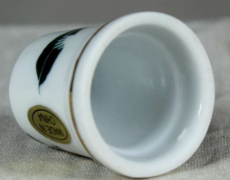 Bone China thimble - valley of the giants - Australia