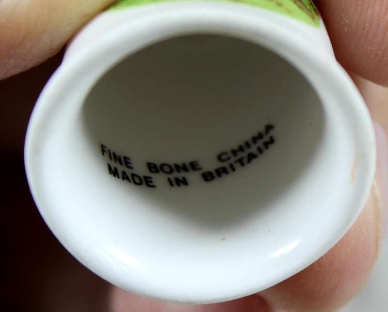 Bone China thimble - Tintern Abbey