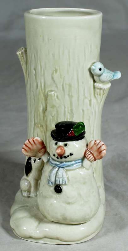 Gibson greeting card - Snowman pen/pencil holder