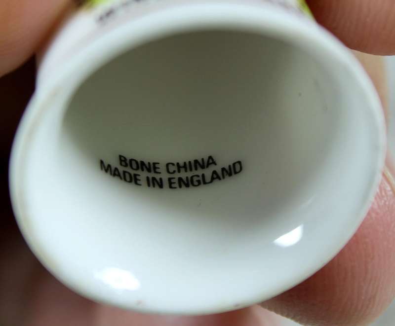 Bone China thimble - Windsor Castle