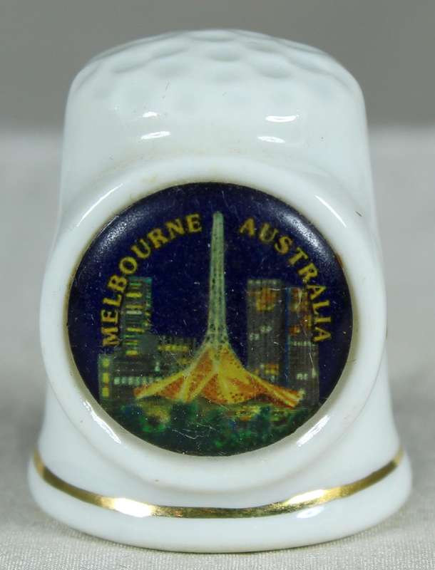 Bone China thimble - Melbourne Australia