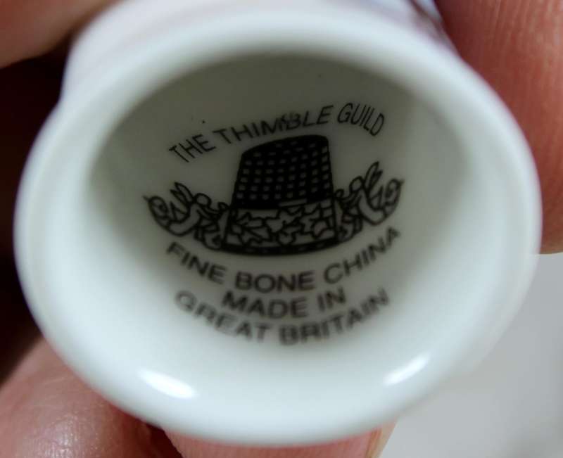 Bone China thimble - Kathy Staff - Nora Batty