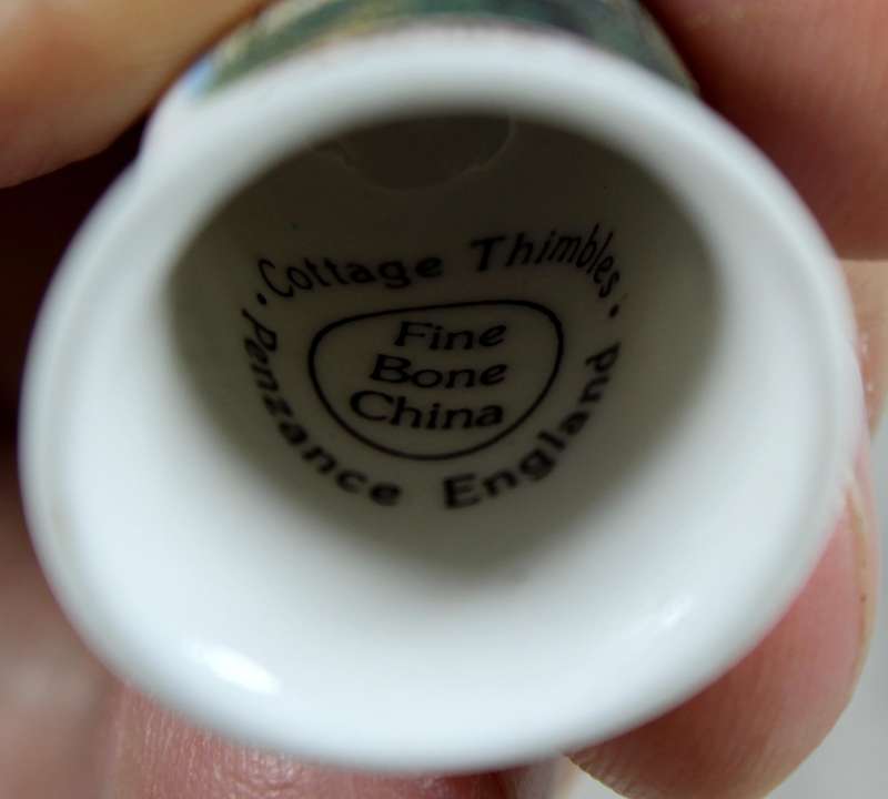 Bone China thimble - Cardiff Castle