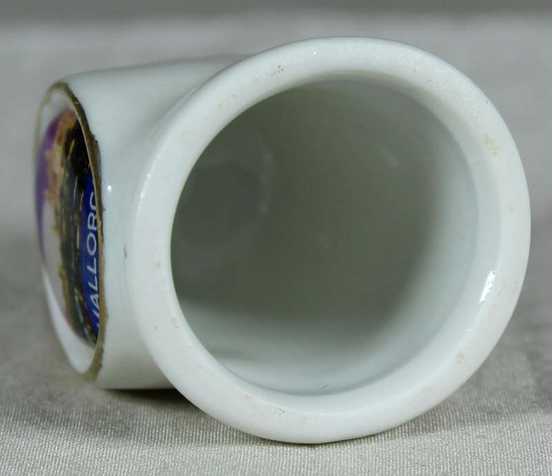 Bone China thimble - Mallorca