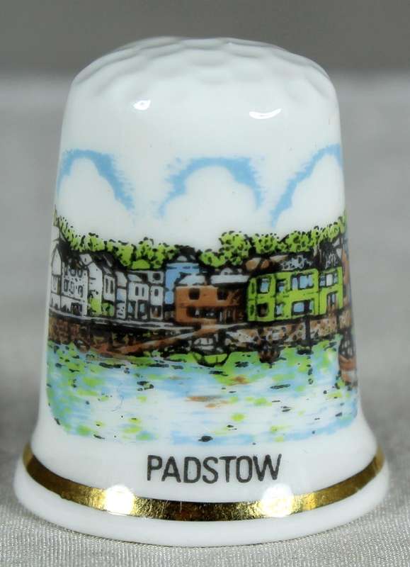 Bone China thimble - Padstow