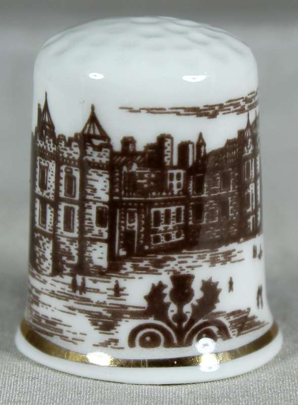 Bone China thimble - Palace Holyroodhouse