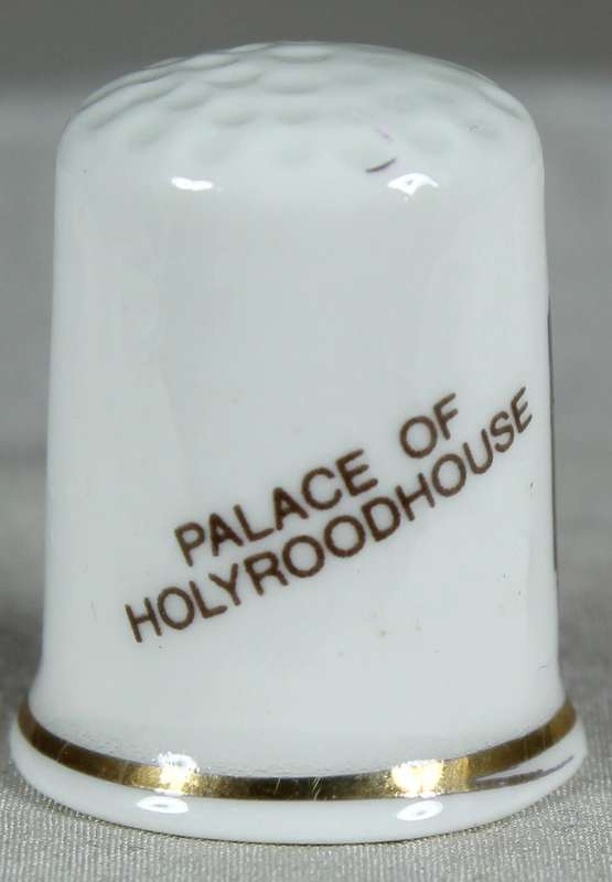 Bone China thimble - Palace Holyroodhouse