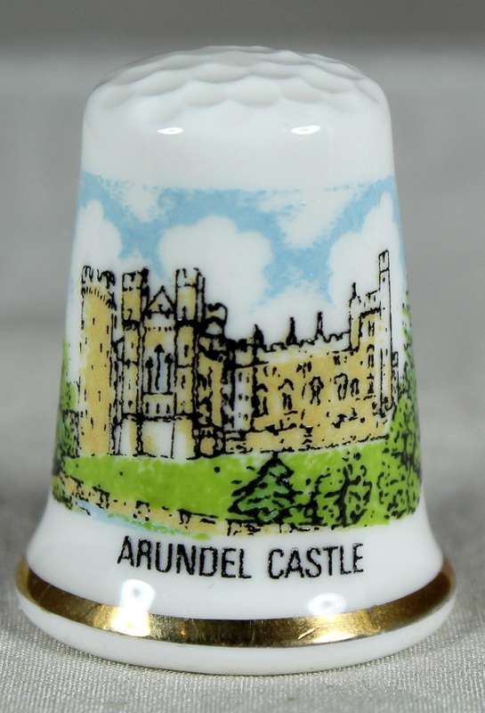 Bone China thimble - Arundel Castle
