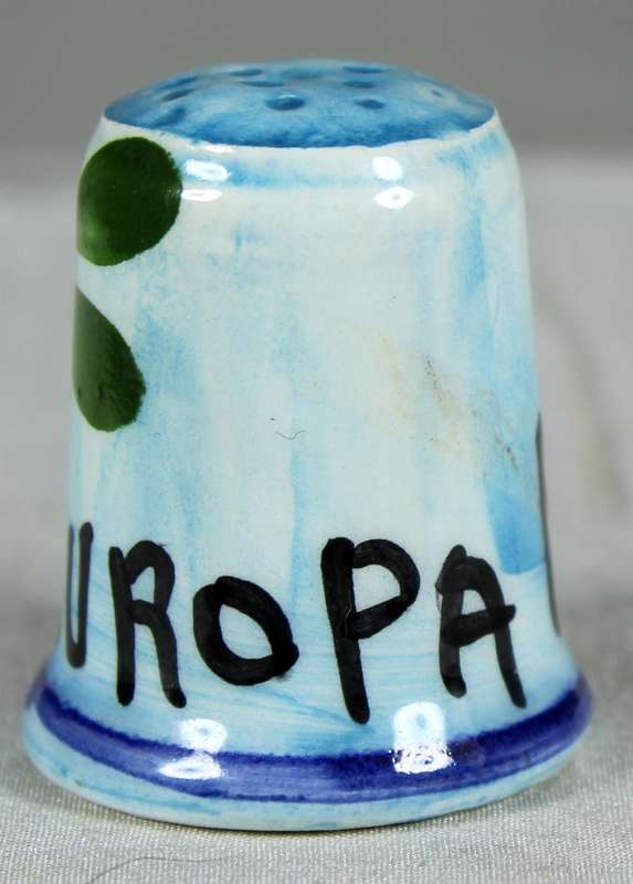 Bone China thimble - Picos de Europa