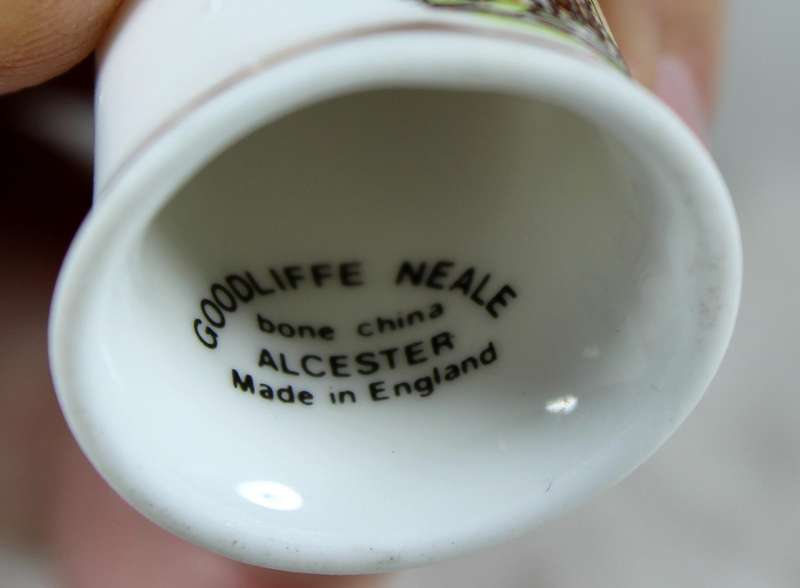 Bone China thimble - Coventry Cathedral - Goodlife Neale