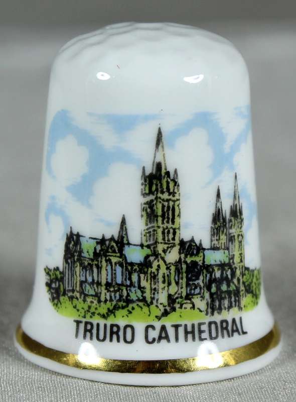 Bone China thimble - Truro Cathedral