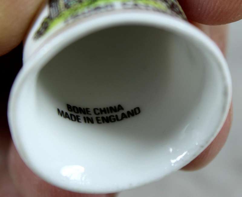 Bone China thimble - Truro Cathedral