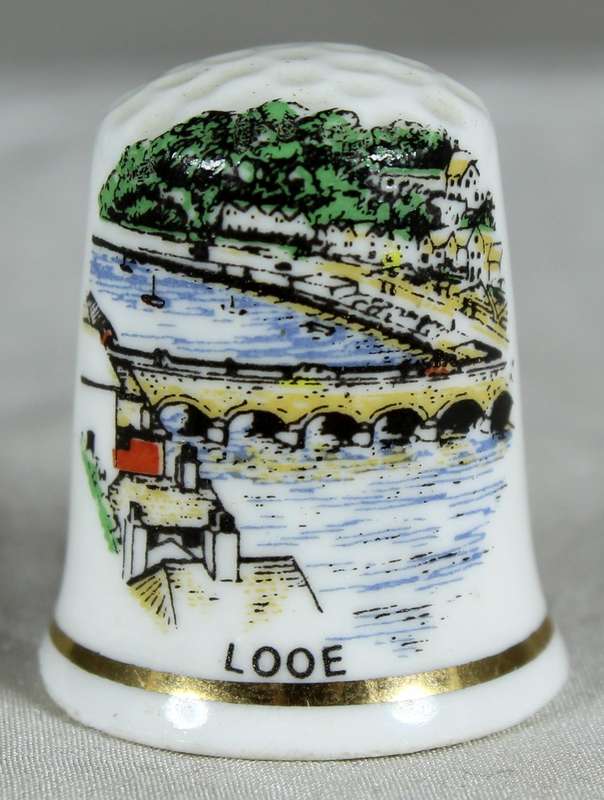 Bone China thimble - Looe