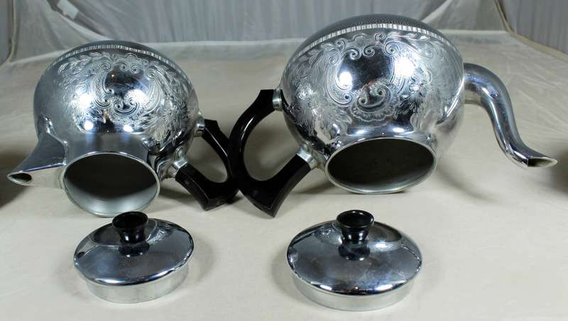 Swan Gromalin - the Carlton silver plated coffee & tea set