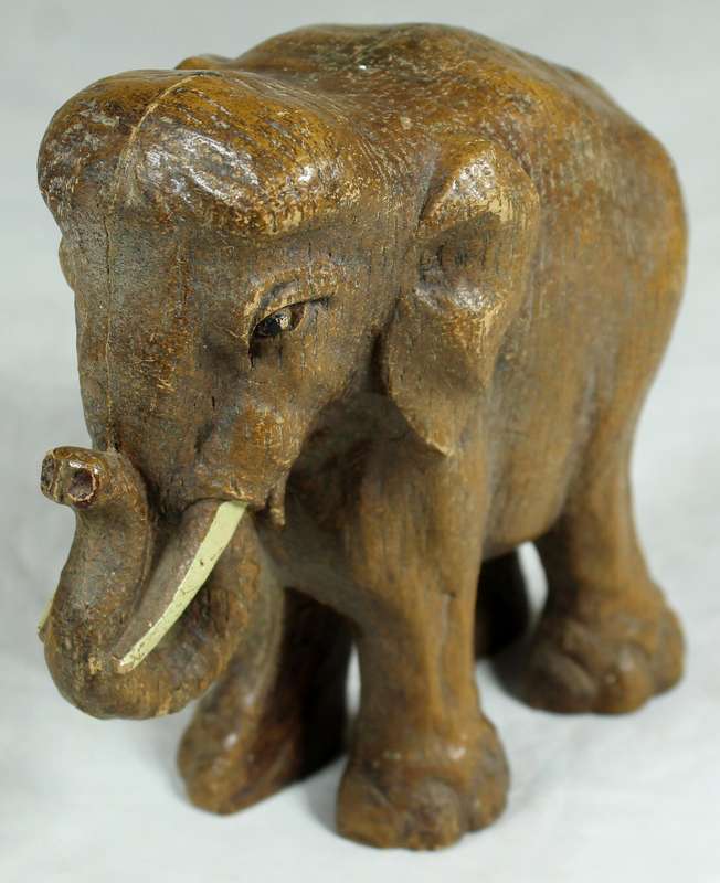 Wooden carved elephant