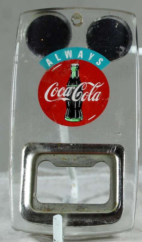 Coca-Cola fridge magnet bottle opener