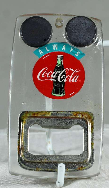 Coca-Cola fridge magnet bottle opener