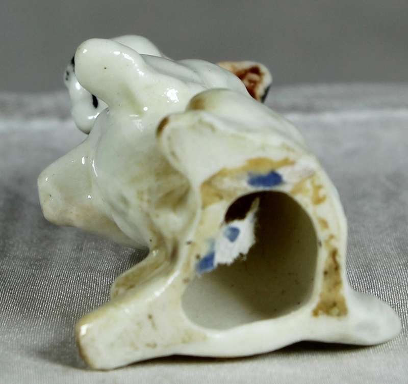 Miniature porcelain Airdale Terrier