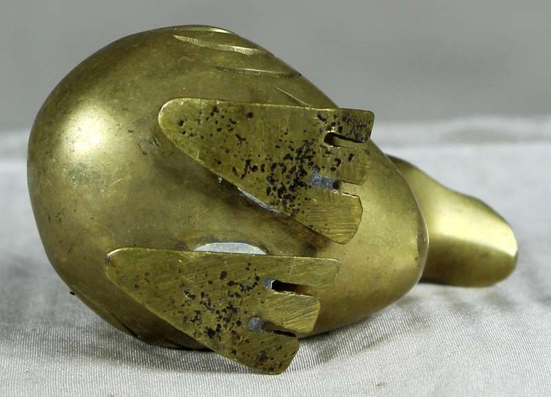 Solid brass miniature dodo