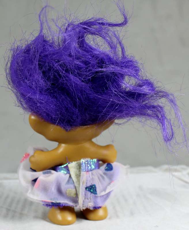 Small Arlencoe troll - with party dress