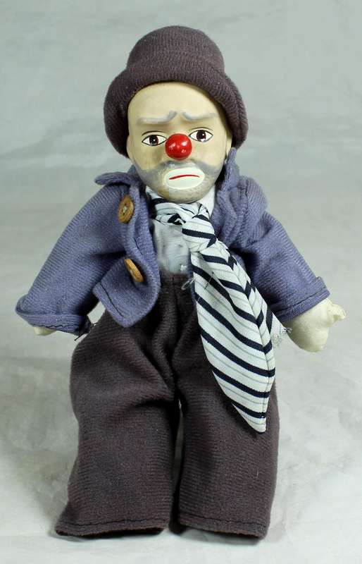 Angry tramp clown